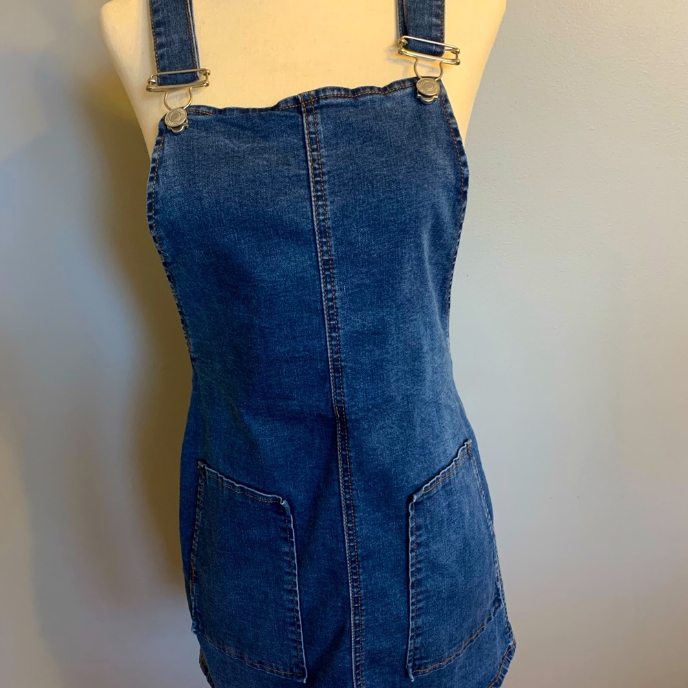 Petite Women’s Denim Jumper - Picture 1 of 7